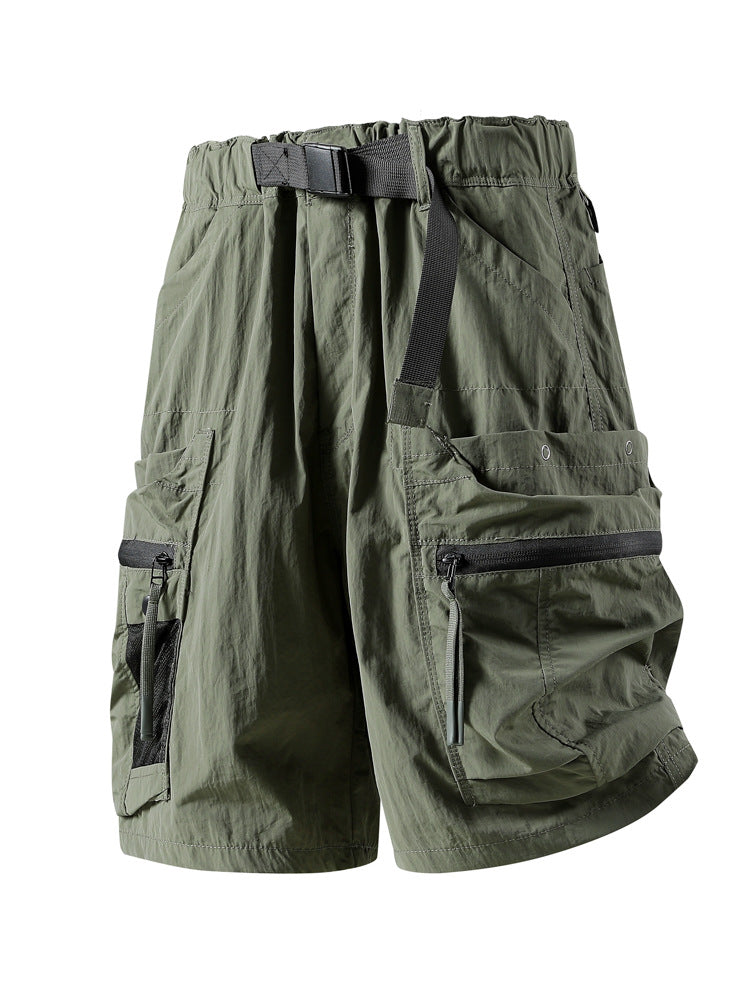Recon Utility Shorts Olive Green, XS - Streetwear Shorts - Slick Street
