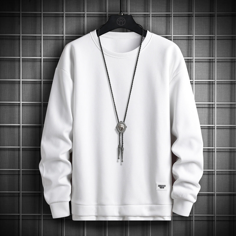 Casual Crewneck Sweatshirt White, XS - Streetwear Sweatshirts - Slick Street