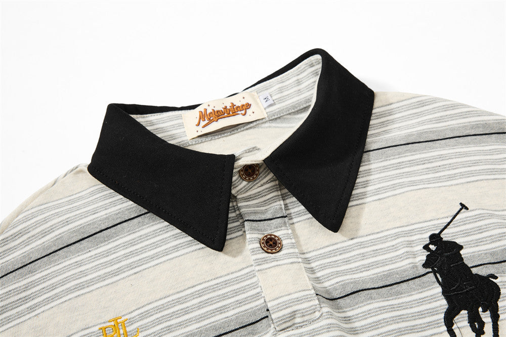 Cove 9 Long Sleeve Polo , - Streetwear Long Sleeve - Slick Street
