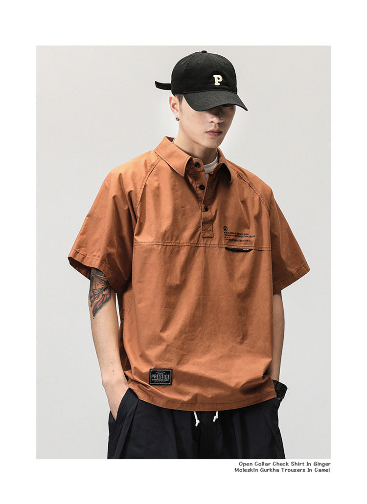 Transit Utility Pullover Shirt , - Streetwear Shirt - Slick Street