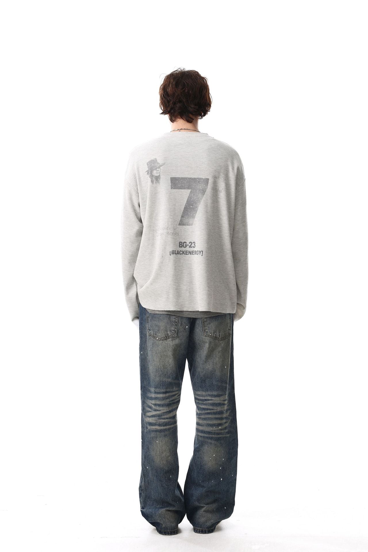 Britannia Waffle Long Sleeve , - Streetwear Long Sleeve - Slick Street