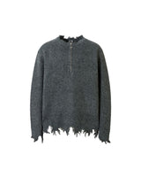 Riven Distressed Quarter Zip