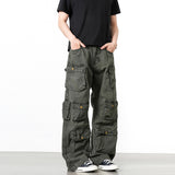 Vault Multi-Pocket Cargo Pants Deep Emerald, XS - Streetwear Cargo Pants - Slick Street