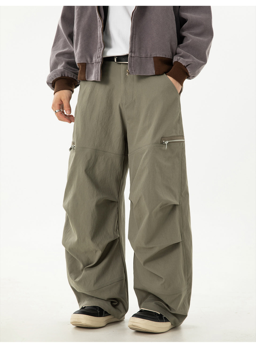 Modern Slick Paratrooper Pants , - Streetwear - Slick Street