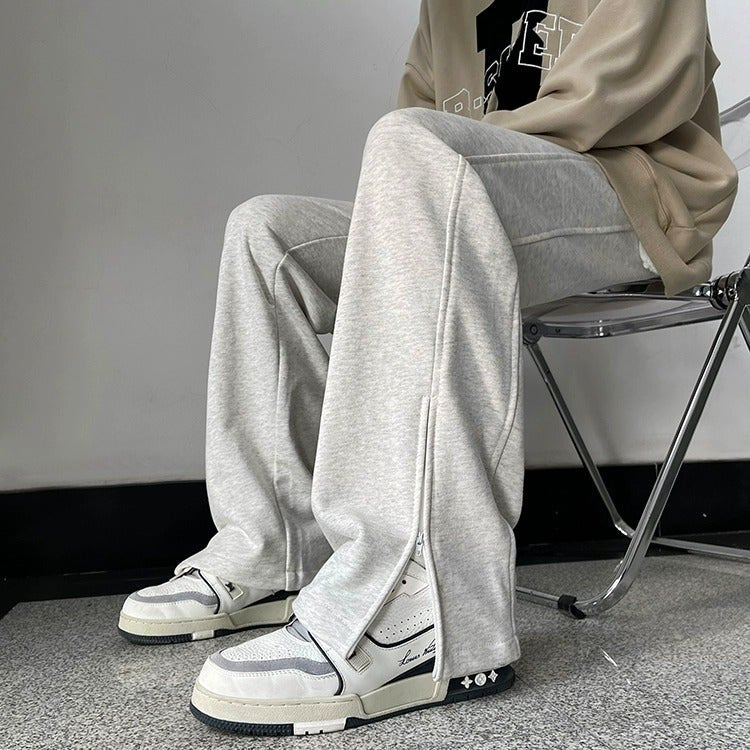 CA1 Joggers with Zips , - Streetwear Joggers - Slick Street