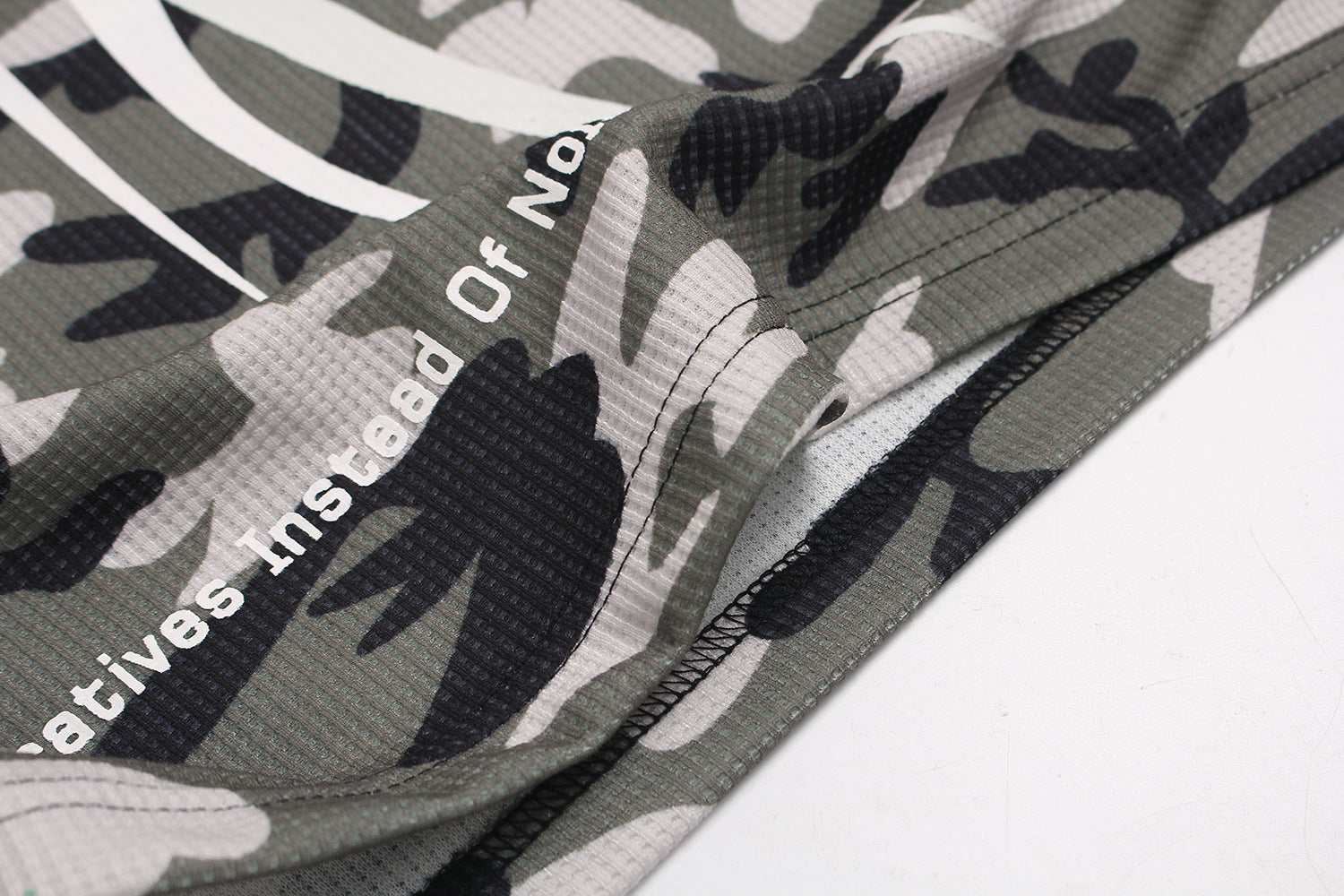 Camo 'Ghost' Breathable Long Sleeve Sweatshirt , - Streetwear - Slick Street