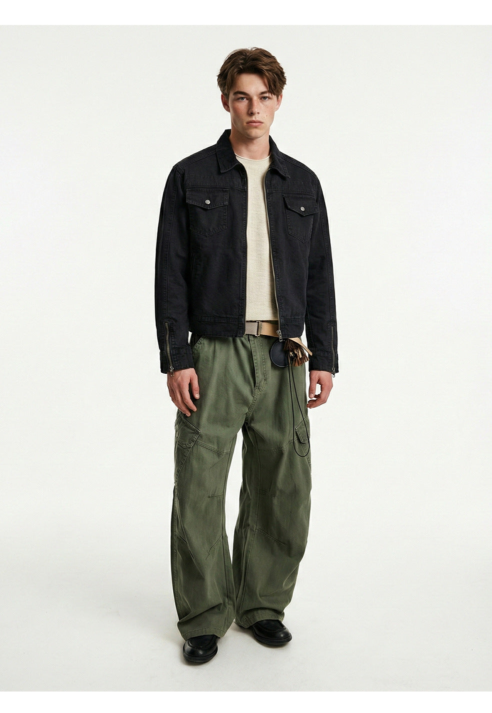 Cory Workwear Zip Jacket , - Streetwear Jacket - Slick Street