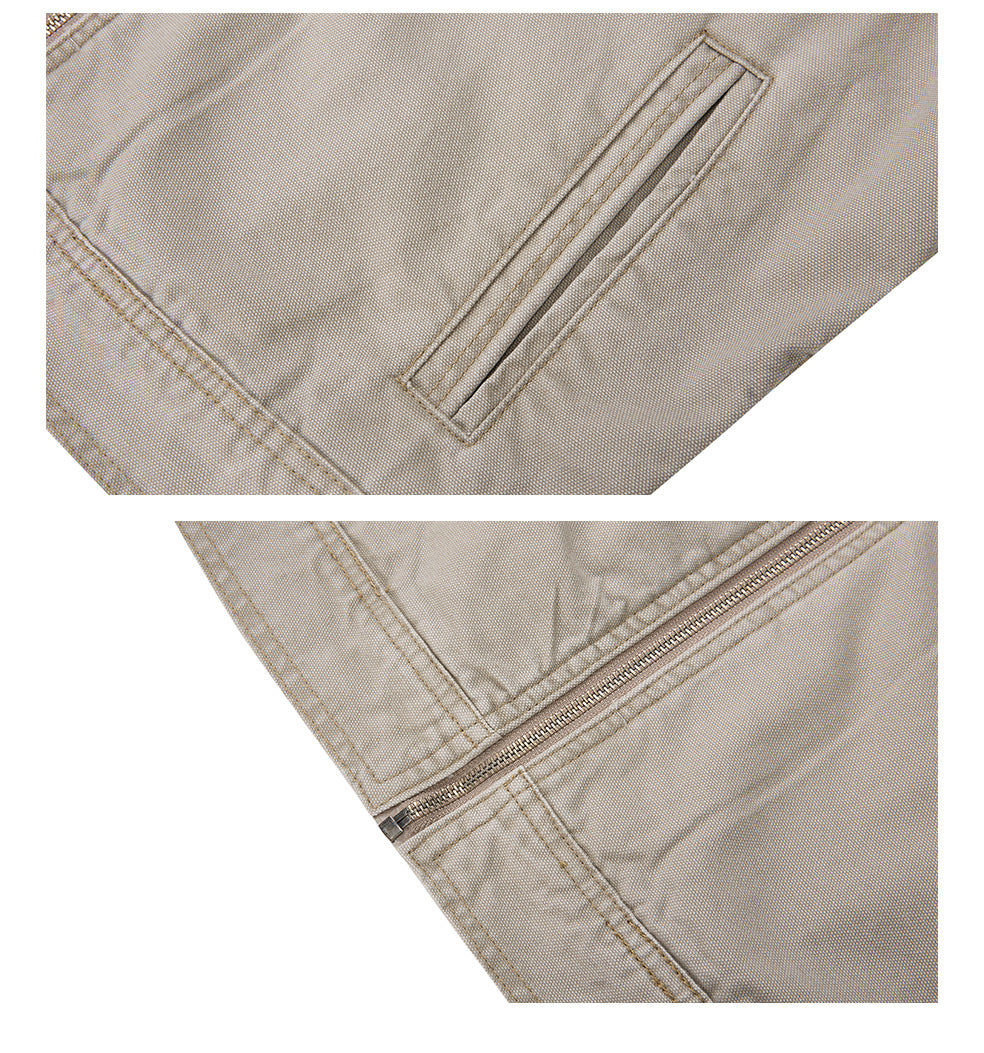 Cory Workwear Zip Jacket , - Streetwear Jacket - Slick Street