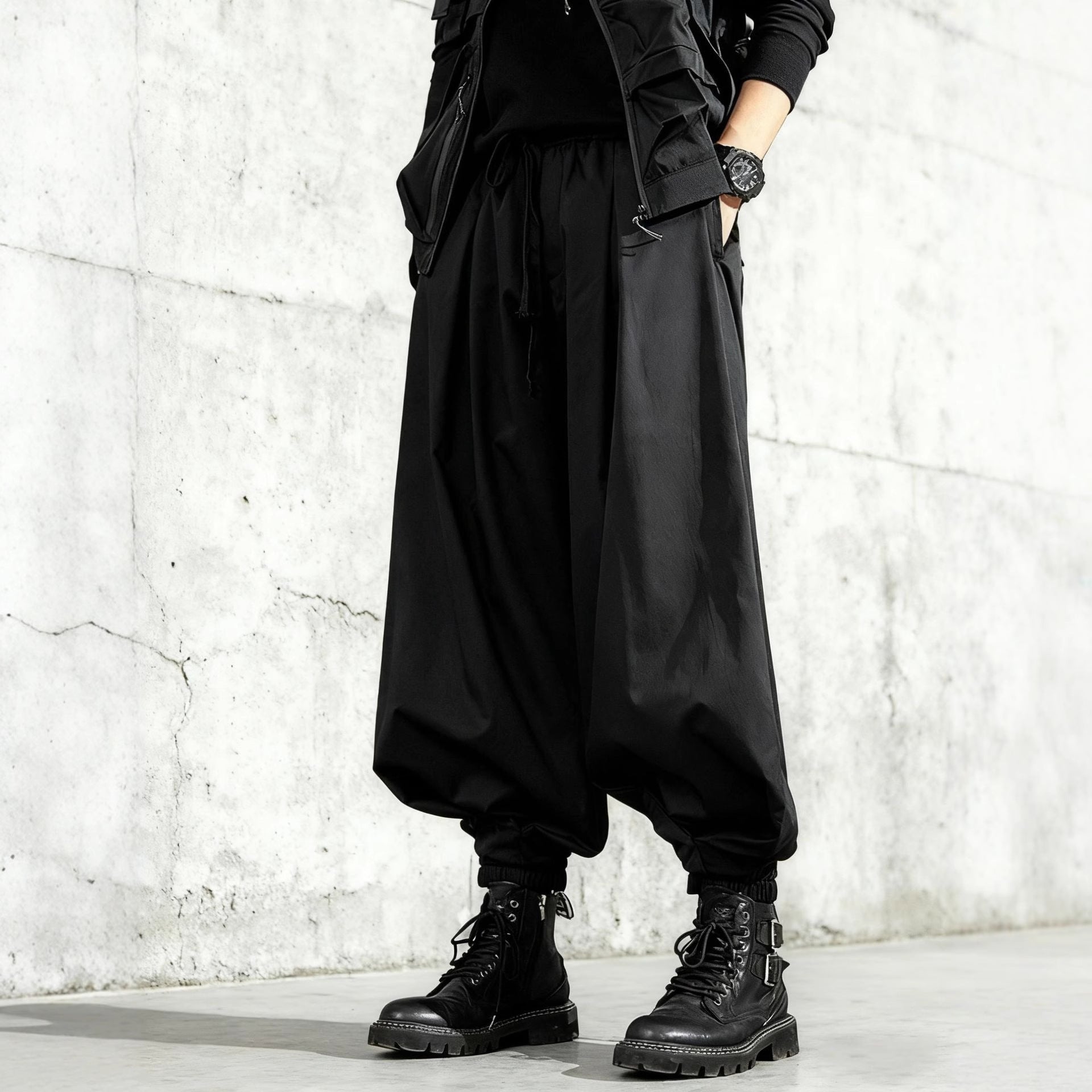 Japanese Dark Lantern Pants , - Streetwear Pants - Slick Street