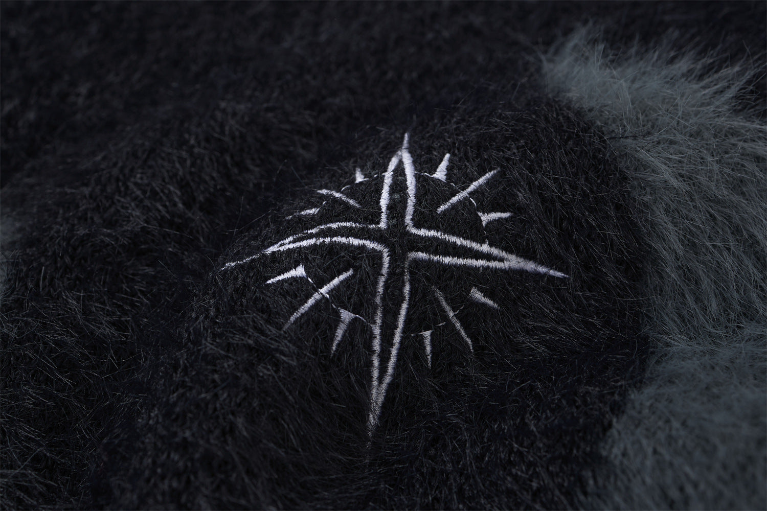 Ash Flame Knit Sweatshirt , - Streetwear Sweatshirt - Slick Street