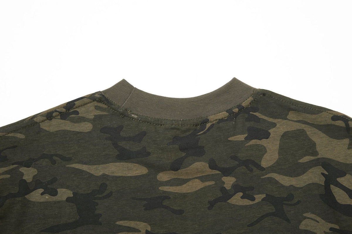 Camo Script T-Shirt