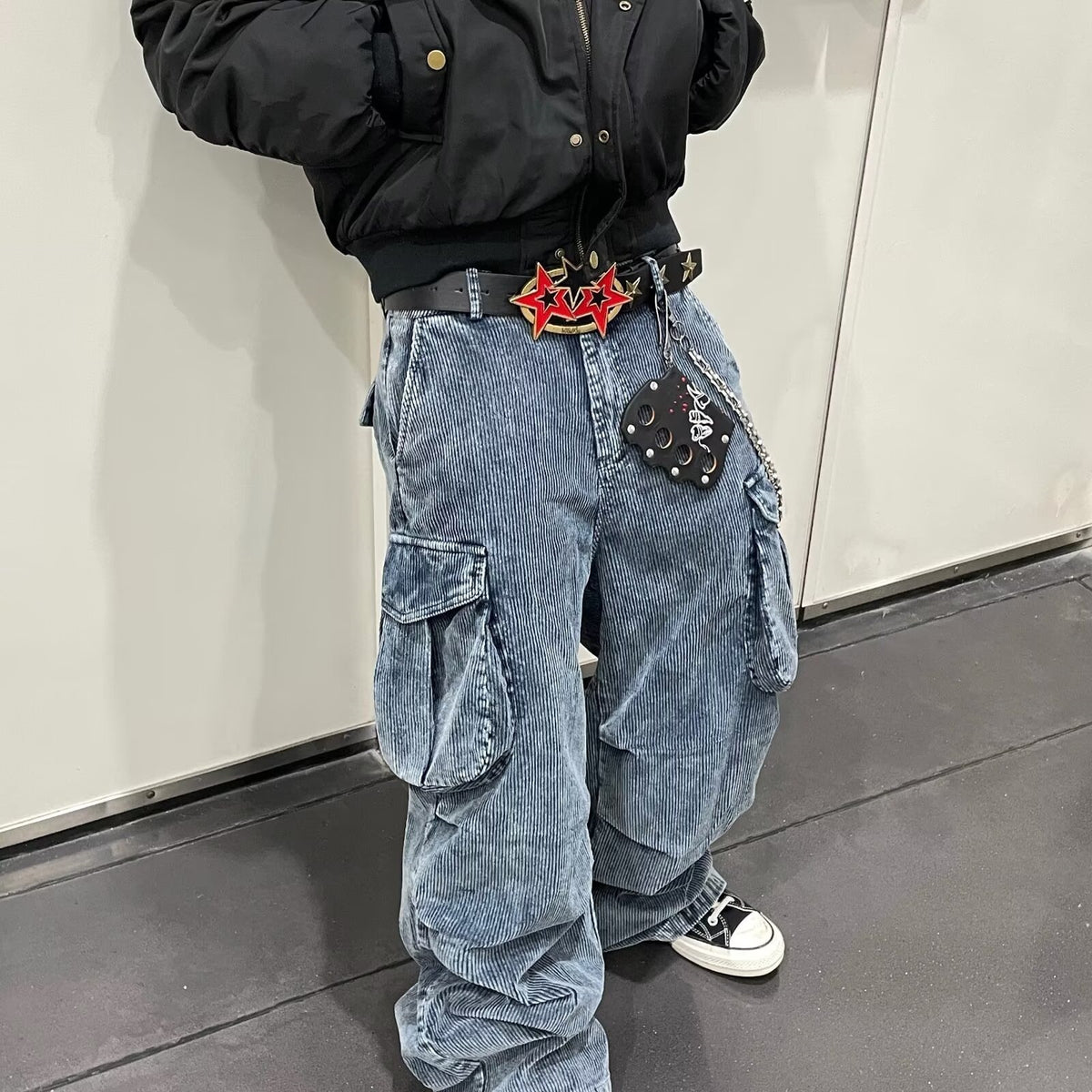 Ocean Corduroy Cargo Pants