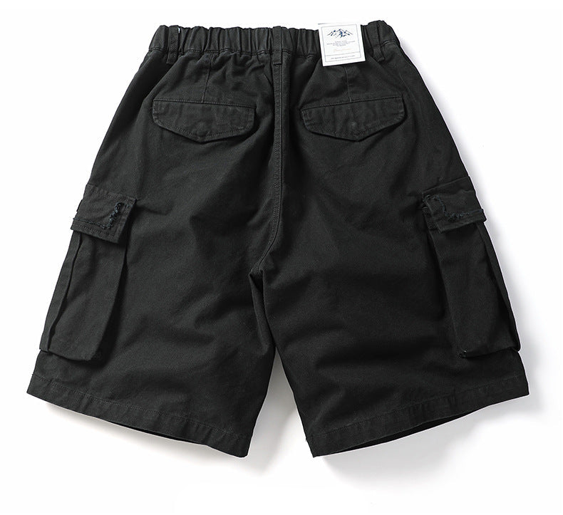 Urban Distressed Camo Shorts , - Streetwear Shorts - Slick Street