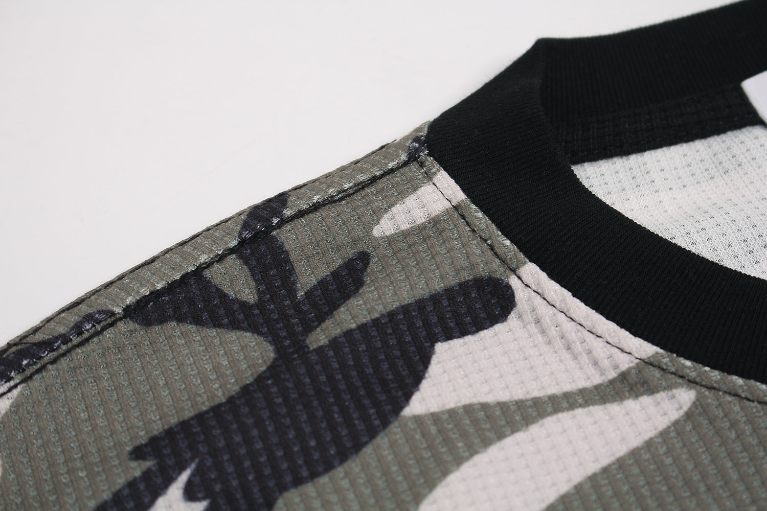 Camo 'Ghost' Breathable Long Sleeve Sweatshirt , - Streetwear - Slick Street