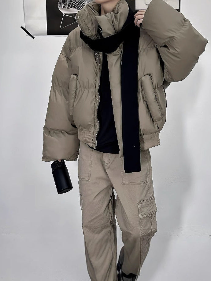 Loam Zip Puffer Jacket , - Streetwear Jacket - Slick Street
