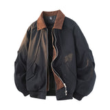 Duck Down Faux TwoPiece Casual Jacket Black, XS - Streetwear Jacket - Slick Street