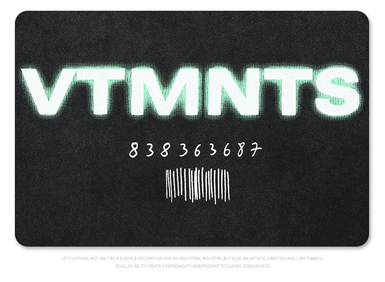 VTMNTS Black Tee , - Streetwear T-Shirt - Slick Street