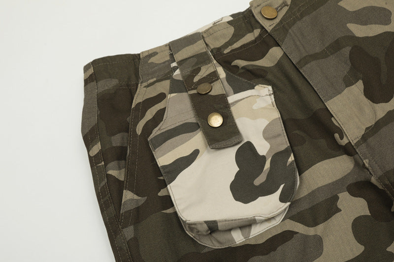 Haze Camo Cargos , - Streetwear Cargo Pants - Slick Street