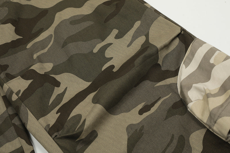 Haze Camo Cargos , - Streetwear Cargo Pants - Slick Street