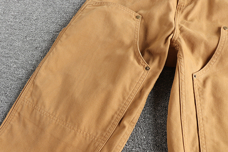 Canvas Carpenter Pants , - Streetwear Pants - Slick Street
