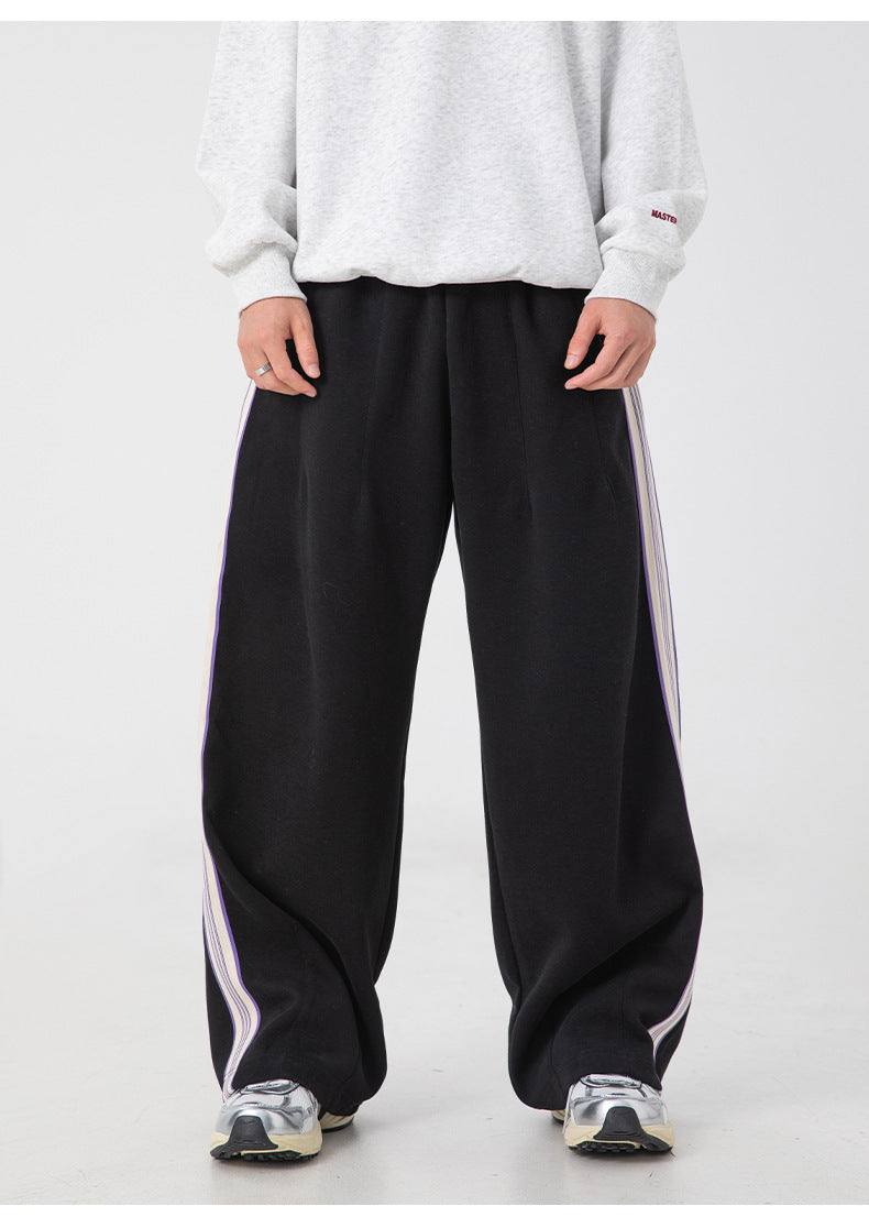 High Street Side Striped Joggers , - Streetwear Joggers - Slick Street