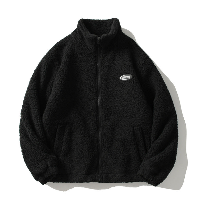 Block Fleece Black, S - Streetwear Jacket - Slick Street