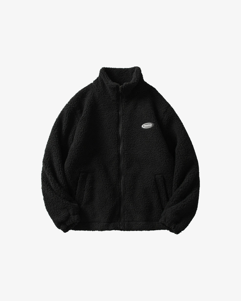 Block Fleece , - Streetwear Jacket - Slick Street