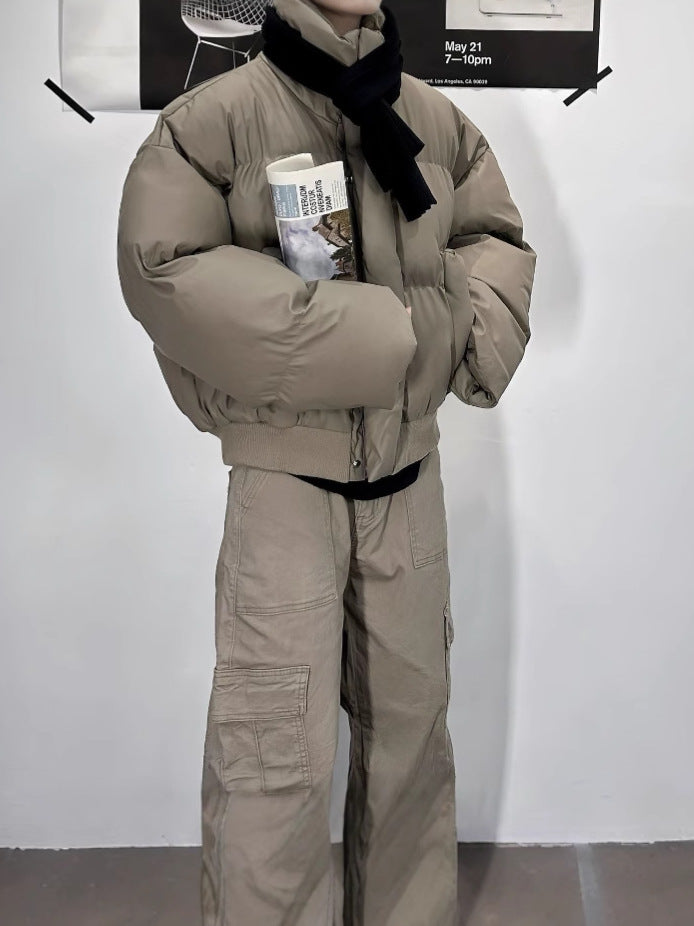 Loam Zip Puffer Jacket , - Streetwear Jacket - Slick Street