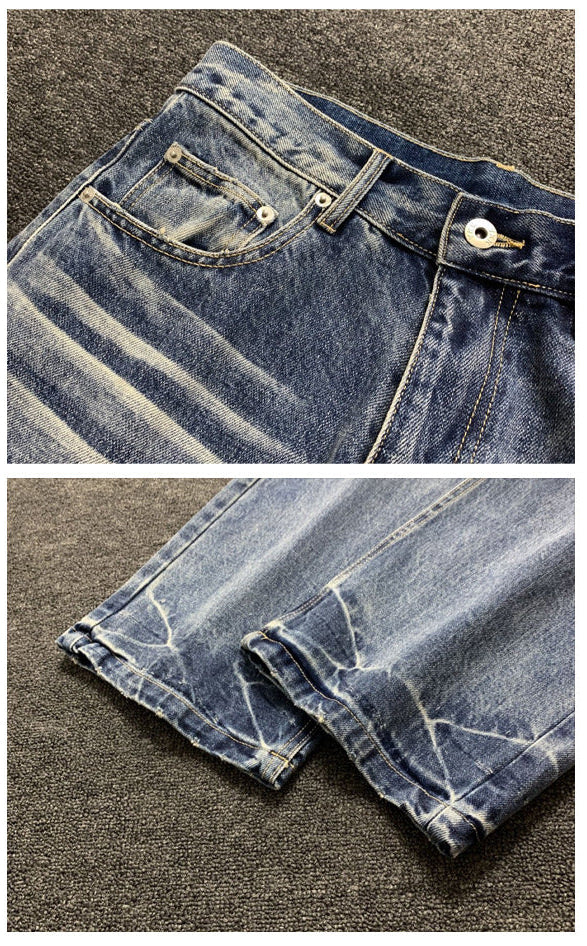 Blue Line Washed Jeans