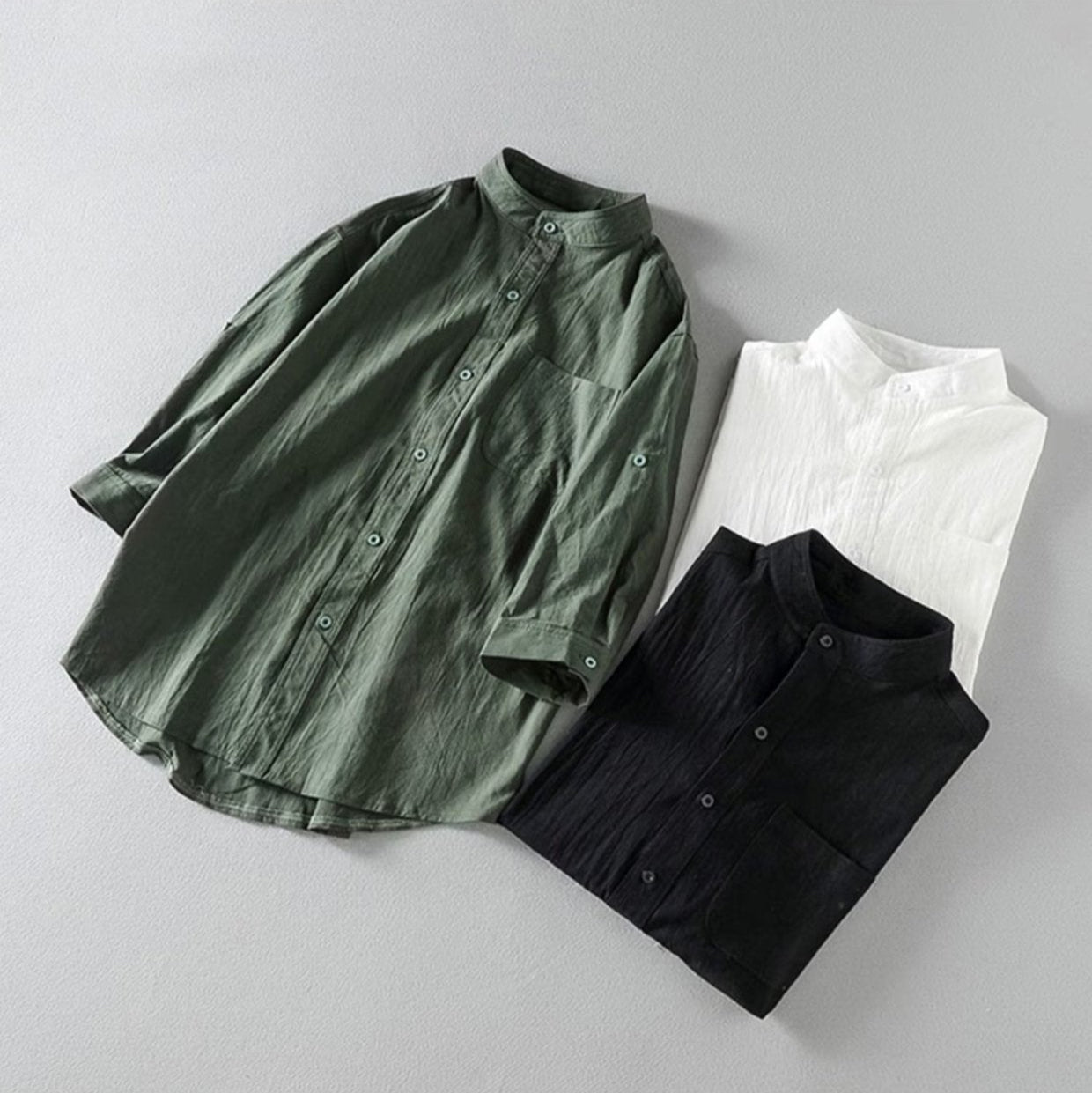 Maca Summer Linen Shirt , - Streetwear Shirt - Slick Street