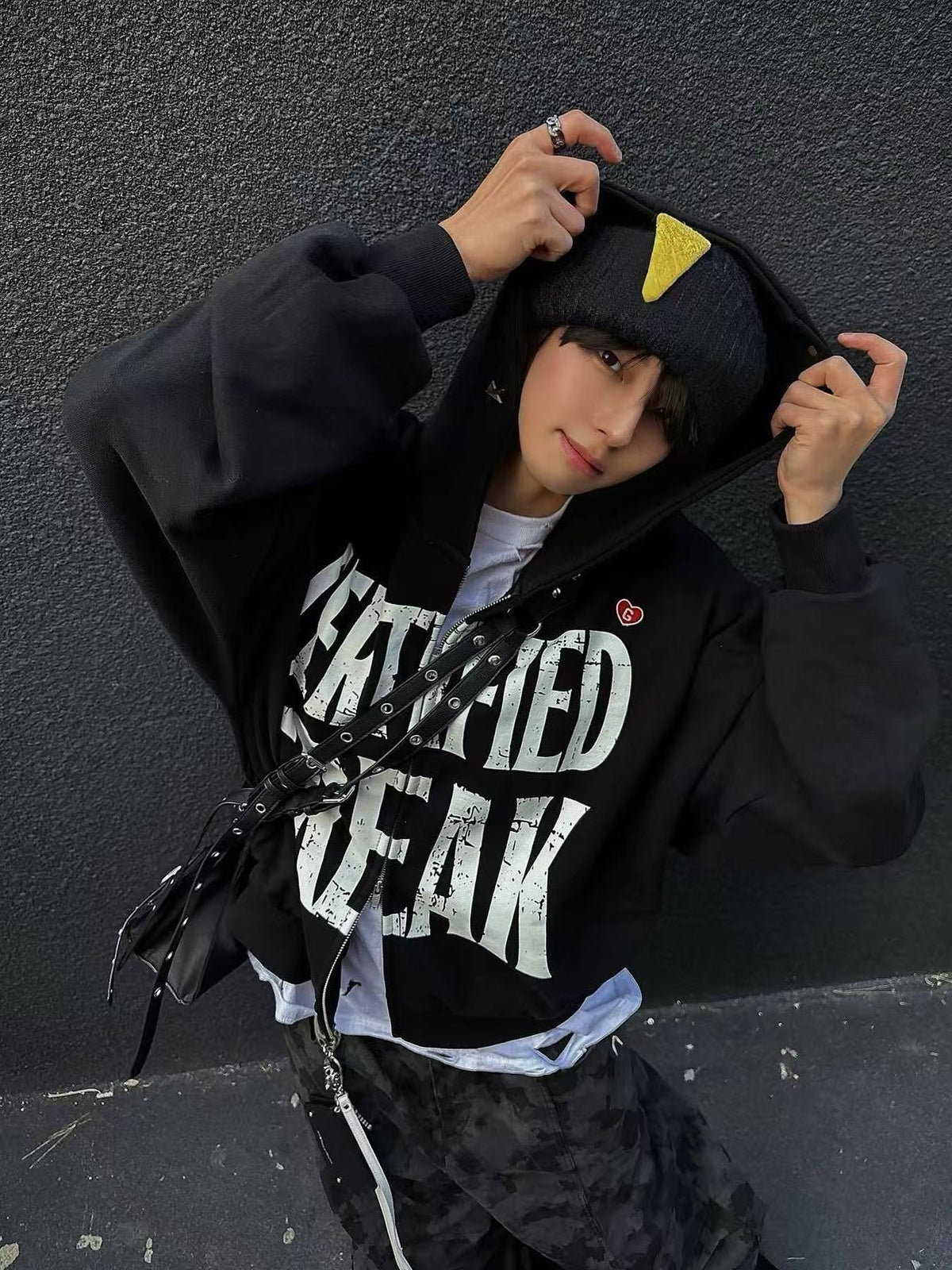 Certified Freak Zip Hoodie , - Streetwear Hoodie - Slick Street