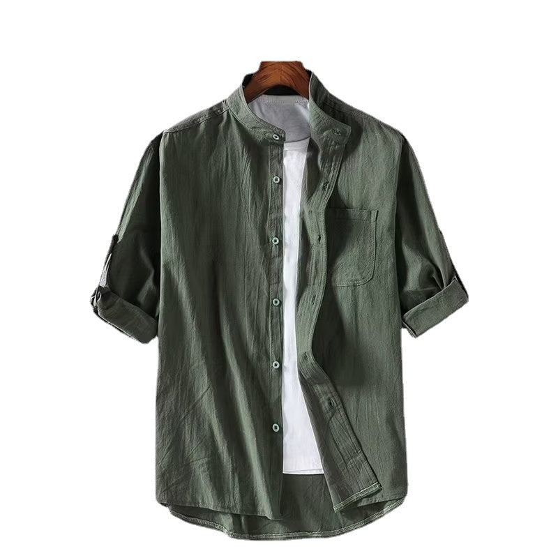 Maca Summer Linen Shirt , - Streetwear Shirt - Slick Street