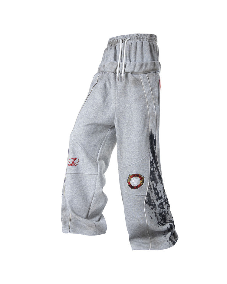 Ames Double Waist Joggers , - Streetwear Joggers - Slick Street
