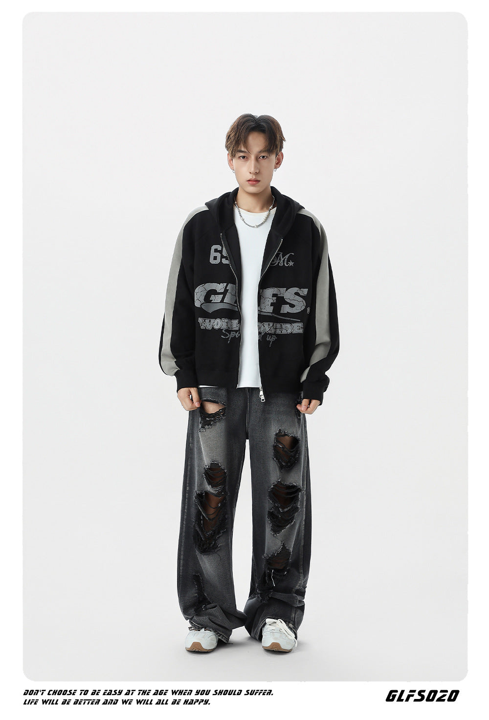 Velocity 69 Zip Hoodie , - Streetwear Hoodie - Slick Street