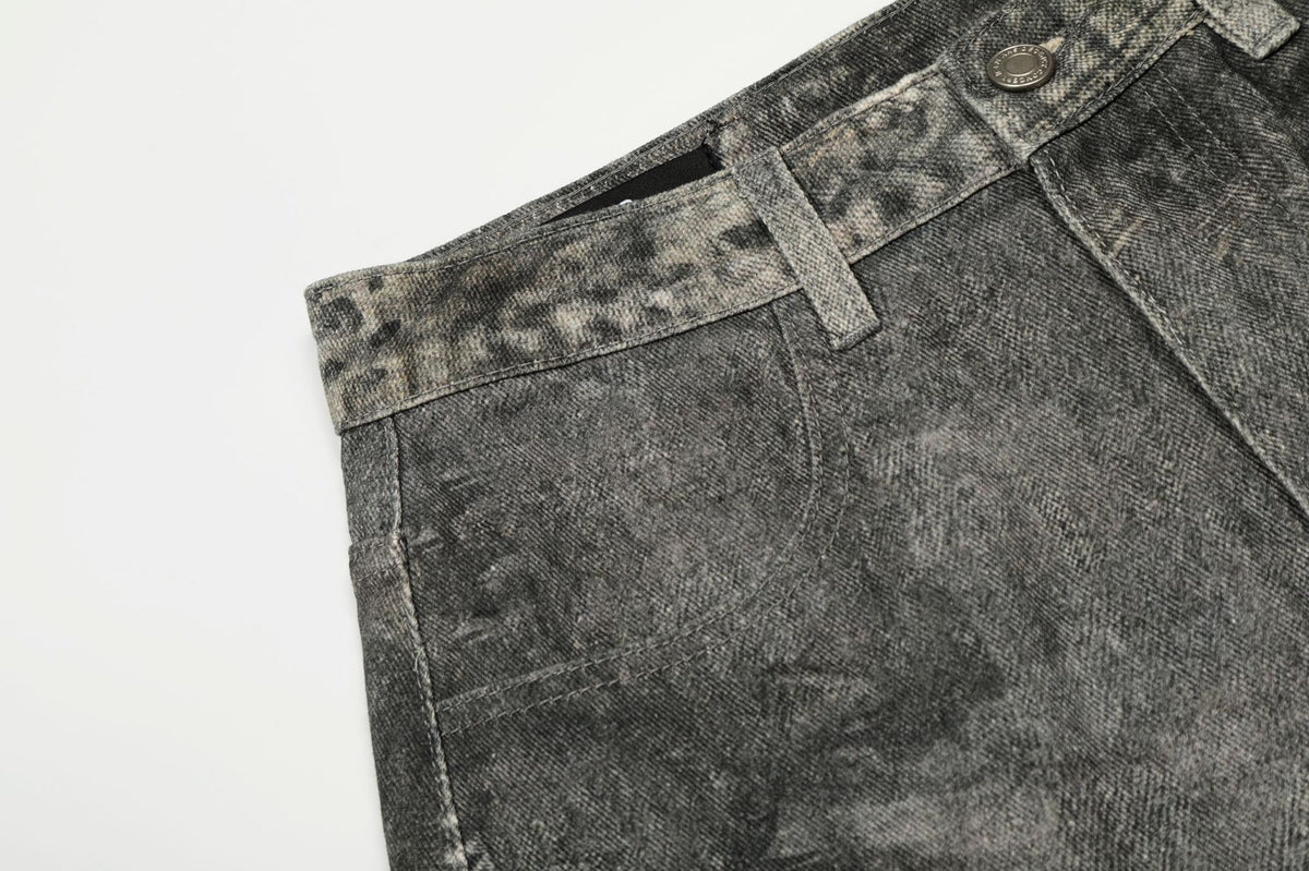 Dirty Grey Blade Jeans , - Streetwear Jeans - Slick Street