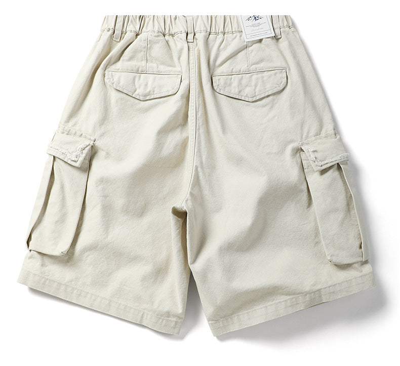 Urban Distressed Camo Shorts , - Streetwear Shorts - Slick Street