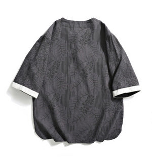 Vintage Chinese Somber Rose Hanfu Tee , - Streetwear T-Shirts - Slick Street