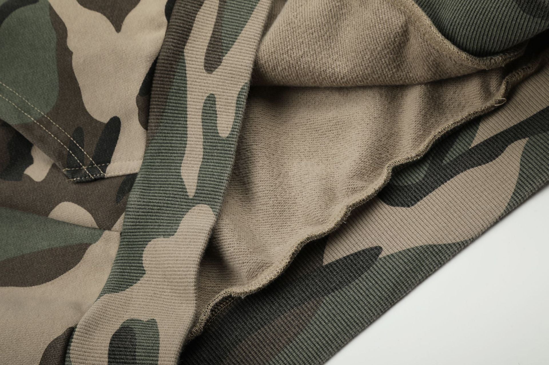 Mako Camo Zip Hoodie , - Streetwear Hoodie - Slick Street