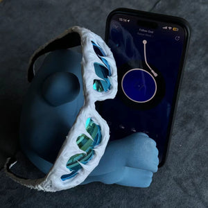 Venom Drip Resin Sunglasses Snow Mountain Blue, 14.8*12.2*5CM - Streetwear Accessories - Slick Street
