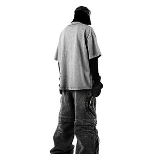 Twisted Oversized T-Shirt , - Streetwear T-Shirt - Slick Street