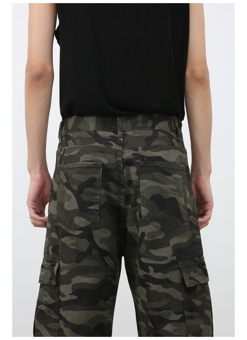 Gideon Camo Relaxed Cargos