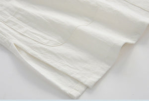 Chinese Linen Summer Shirt , - Streetwear Shirt - Slick Street