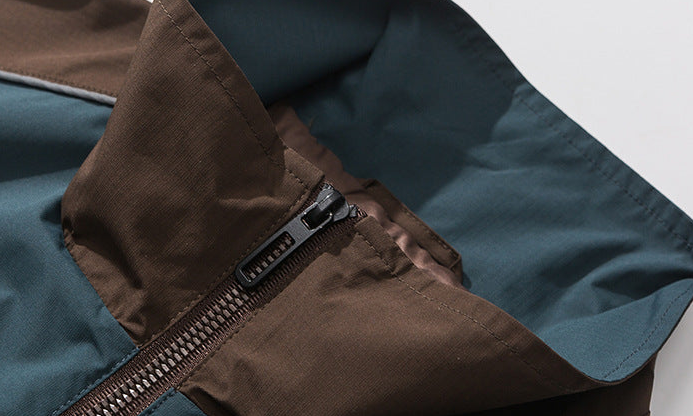 Retro Panel Track Jacket , - Streetwear Jacket - Slick Street