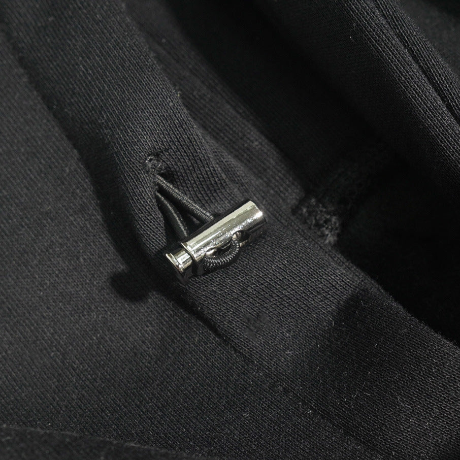 Chrome Star Oversized Hoodie Jacket , - Streetwear Hoodie - Slick Street