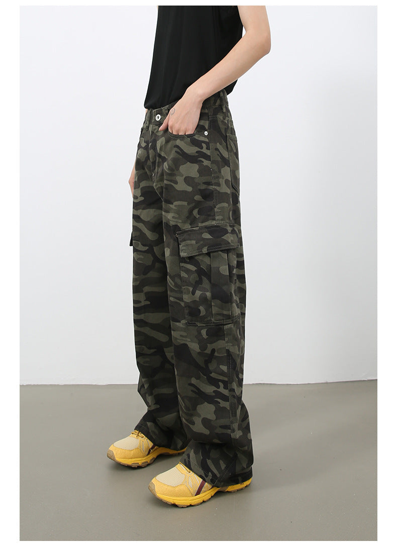 Gideon Camo Relaxed Cargos