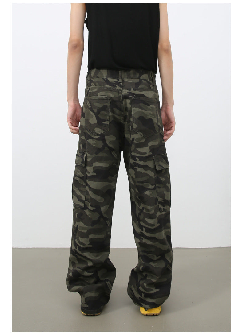 Gideon Camo Relaxed Cargos