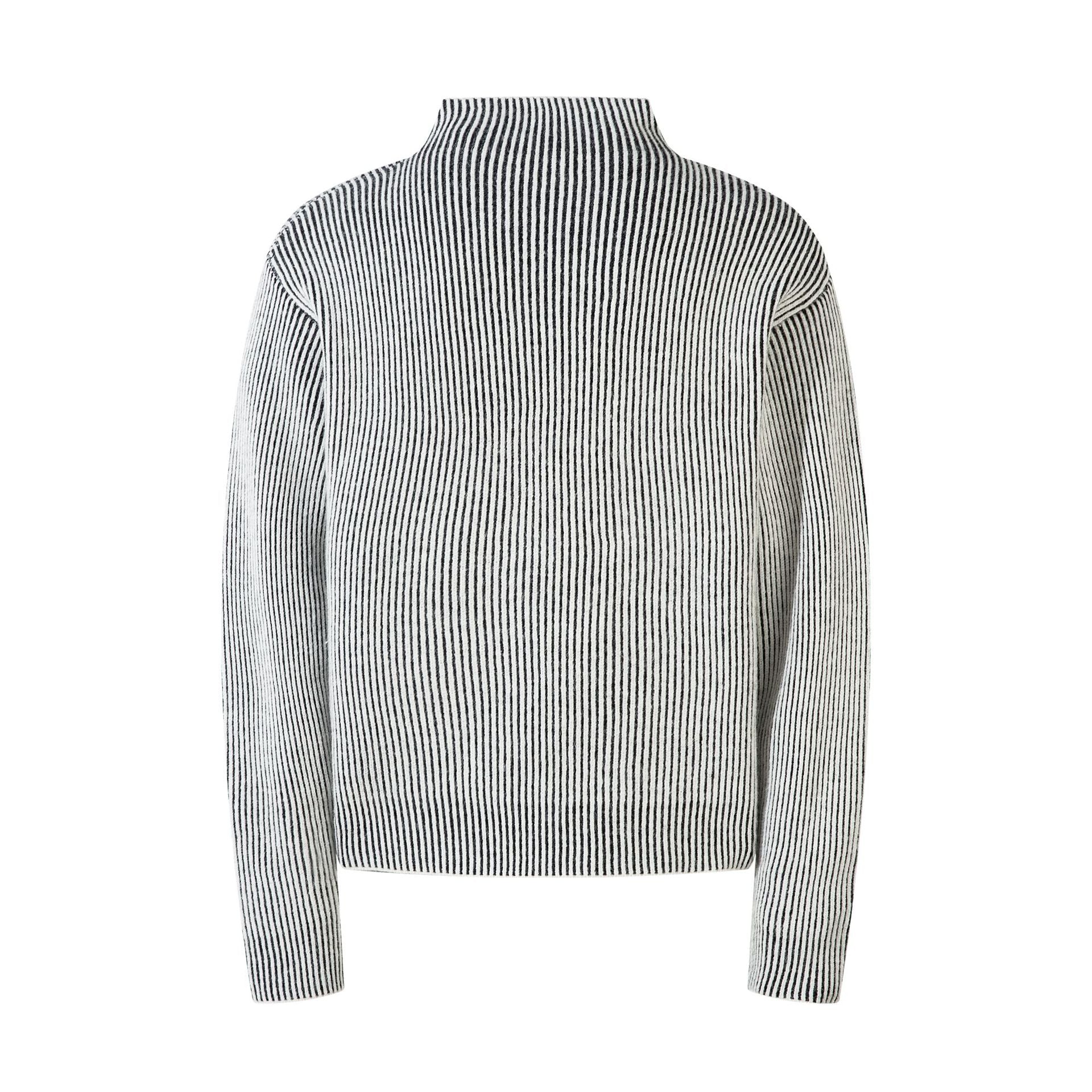 Reversible Retro Turtleneck Sweatshirt , - Streetwear Sweatshirts - Slick Street