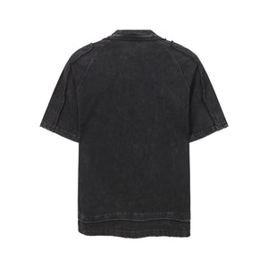 Washed Retro Heavy Cotton Tee , - Streetwear T-Shirt - Slick Street