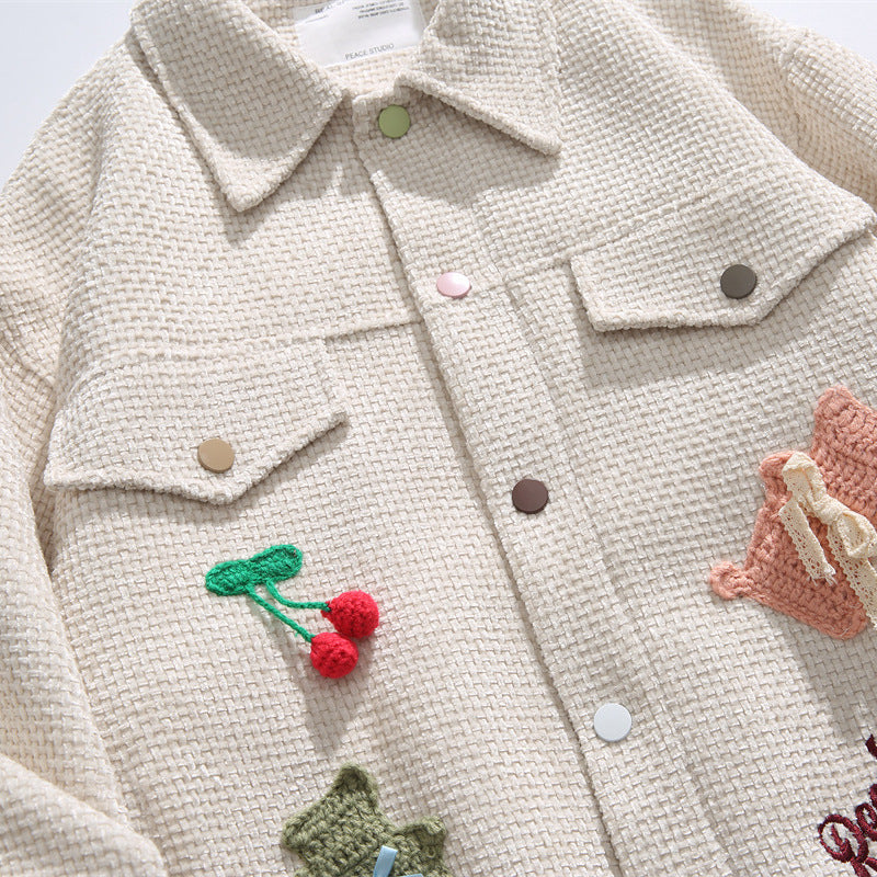 Kuye Japanese Heavy Knit Jacket , - Streetwear Jacket - Slick Street