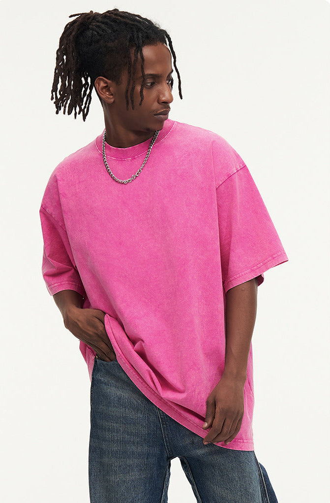 SS Washed Blank Tee